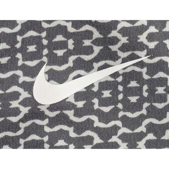 Nike Grey Zip Up Hoodie Sweatshirt Size XL 100% Cotton Swoosh Logo - Picture 8 of 8